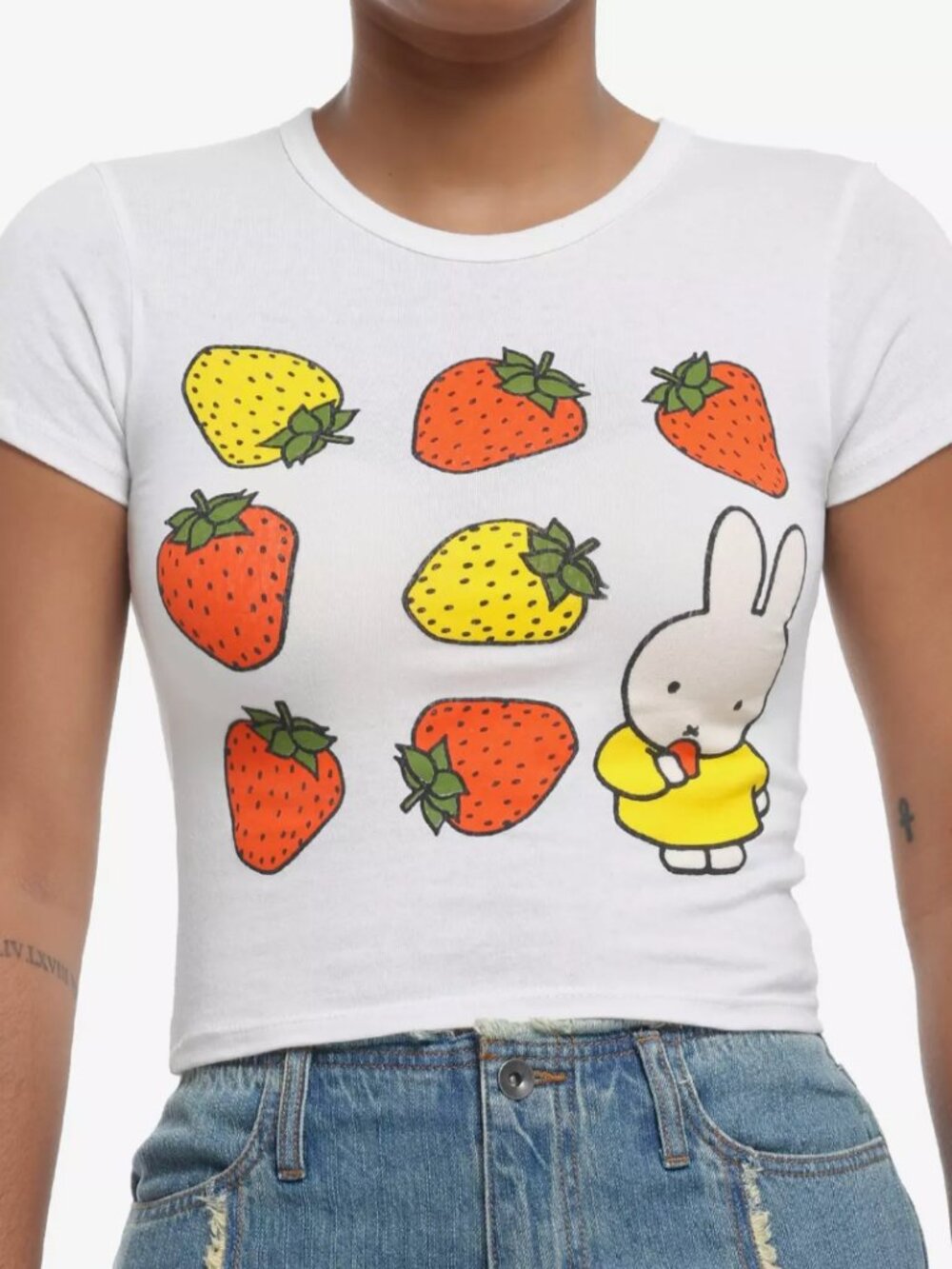 Miffy Strawberry Baby Tee - Picture 4 of 4